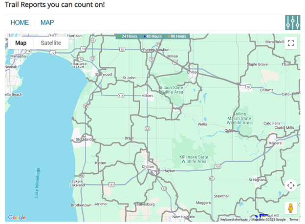 Statewide Groomer Map